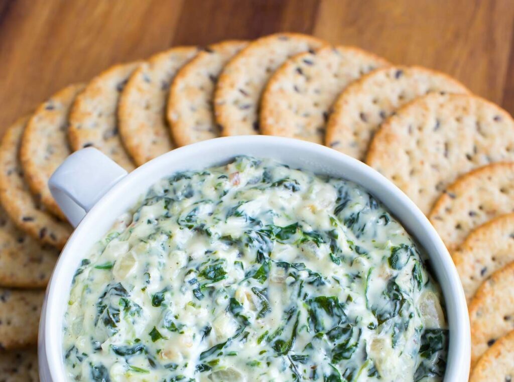 Party Starter: Dairy-Free Spinach and Artichoke Dip