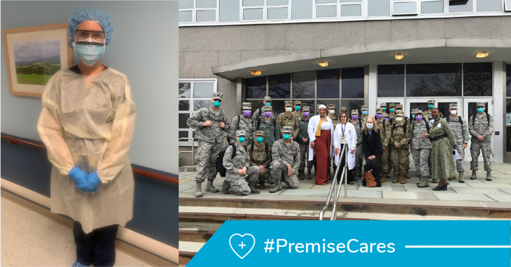#PremiseCares: Team member goes above and beyond to serve her country during COVID-19