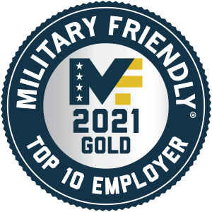 Military Friendly Top 10 Employer